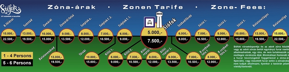 SIÓFOKI FIX TAXI ÁRAK SIÓFOKI FIX TAXI ÁRAK